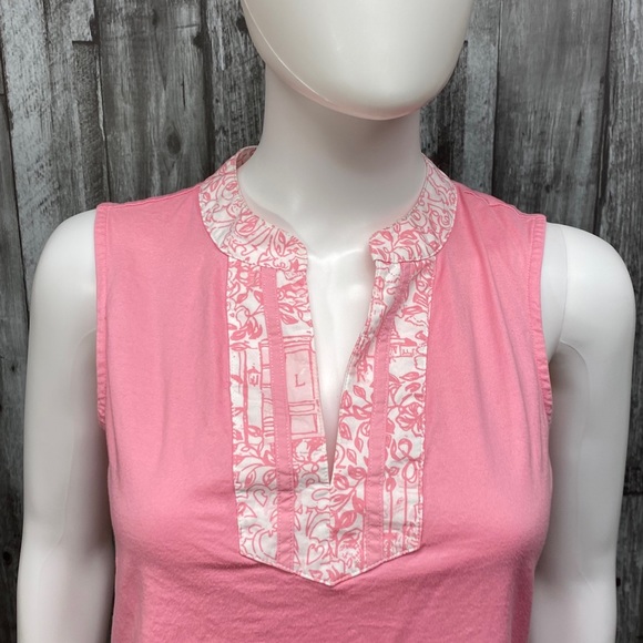 ⭐️Lilly Pulitzer Jubilee Collection Pink Sleeveless Top - Picture 2 of 6
